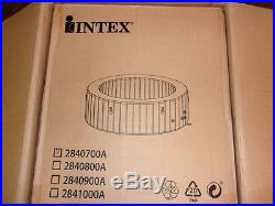 Pallet SEALED Intex PureSpa 4-Person Inflatable Hot Tub withSix Filter Cartridges