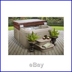 Plug And Play Spa 4 Person Hot Tub Jacuzzi Outdoor Patio Garden Heated 12-Jet