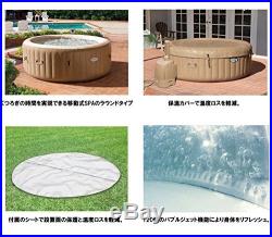Portable Hot Tub 77 In Heated Bubble Jets Therapy Spa Filter Inflatable Jacuzzi
