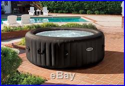 Portable Hot Tub Heated Spa 4 Person Inflatable Massage Jets Cover Bubble