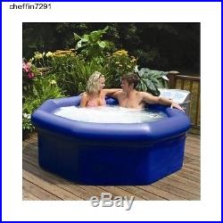 Portable Hot Tub Inflatable Jacuzzi Spa 8 Massaging Jets Camping Travel Home