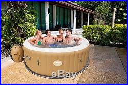 Portable Hot Tub Inflatable Spa Softub Spa2go Pool Outdoor Garden 6 Person