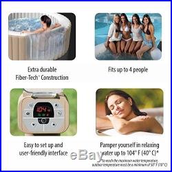 Portable Hot Tub Spa Inflatable Bubble Heated Massage Intex Jacuzzi Therapy Pool