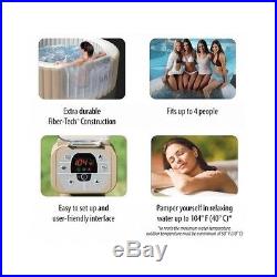 Portable Hot Tub Spa Instant Jacuzzi Water Massage Therapy Patio Deck Backyard W