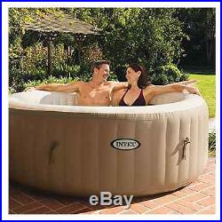 Portable Hot Tub Spa Jacuzzi Bubble Massage Inflatable 4 Person Outdoor Indoor