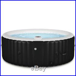 Portable Inflatable Bubble Massage Spa Hot Tub 4 Person Relaxing Outdoor NEW