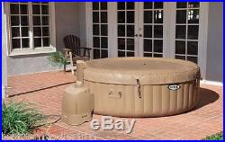 Portable Inflatable Jacuzzi Hot Tub Spa Heated Bubble Jets Massage 77in 4 Person