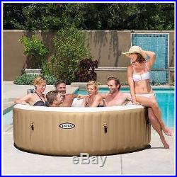 Portable Massage Spa Bubble Water Therapy 6 Person Pure Inflatable Relax Hot Tub