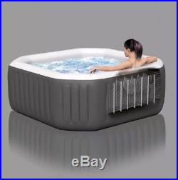 Portable SPA Hot Tub Inflatable Outdoor Jacuzzi 2-4 Person Octagonal Bubble $499