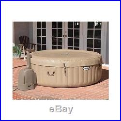 Portable Spa Hot Tub Jacuzzi Inflatable Bubble Bath Therapy Massage 4 People