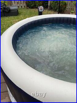 PureSpaT Plus Bubble Inflatable Hot Tub Set 6 Person