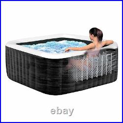 PureSpa Plus Greystone Inflatable Hot Tub Spa, 94 x 28 (Open Box)
