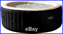 Pure Spa Jet Bubble Deluxe Portable Hot Tub Black Massages Water Jets Pool Intex
