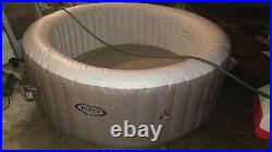 READ PLS Intex lay Z spa Palm Springs Inflatable Hot Tub no heater or pump
