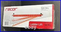 Racor Ceiling Ladder Lift Up to 150 lbs Garage & Home Storage Unit New Free Ship