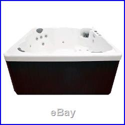 Relaxing Hudson Bay Spas 6-Person 19-Jet Spa with Stainless Jets 110V GFCI Cord