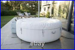 Relaxing Lay-Z-Spa Paris Portable Luxury Hot Tub with LED Lights Airjets