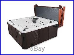 Remove Your Hot Tub Cover With Ease. Canadian Spa Top Mount Cover Lifter System