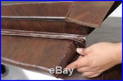 Replacement Hot Tub Cover 86 x 86 in Brown High Specification