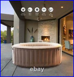 Reve Family Inflatable Hot Tub Portable Spa Jacuzzi 4 Persons Home Holiday