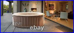 Reve Family Inflatable Hot Tub Portable Spa Jacuzzi 4 Persons Home Holiday