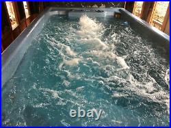 Royal Spa Swim Spa Hot Tub, Includes Cover, Many New Parts, Endless Pool
