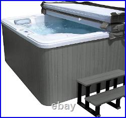 SPAKIT-FL-CGE Hot Tub Cabinet Spa Kit, Coastal Gray