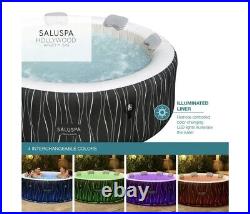 SaluSpa 77 x 26 Hollywood Spa AirJet Spa with LED Light