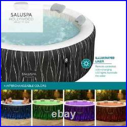 SaluSpa Hollywood AirJet Spa with LED Light 77 x 26