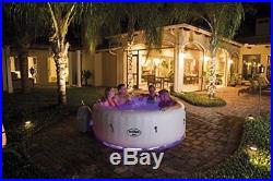 SaluSpa Paris AirJet Inflatable Hot Tub with LED Light Show, NEW