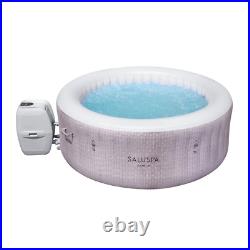 Saluspa 71X26 4 Person Inflatable Hot Tub with Chemical Treatment