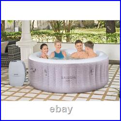 Saluspa 71X26 4 Person Inflatable Hot Tub with Chemical Treatment