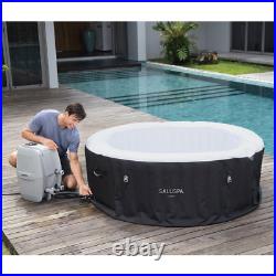 Saluspa Miami 4 Person Inflatable Hot Tub With Spa Chemical Treatment