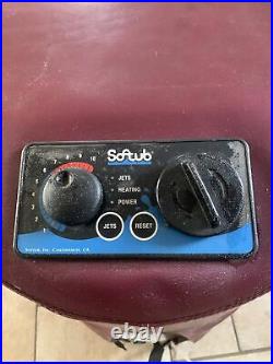 Softub Hydromate /control Unit Housing And Foam Untested