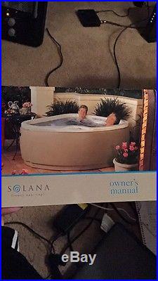 Solana Spa Couples Hot Tub Model TX Excellent Shape