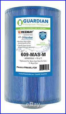 Spa Filter Replaces Pleatco PMA40L-F2M-M Use in Down East Ft Wayne Master Spas