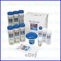 Spa Hot Tub Chemical Bromine Start Up or Refill All in One Maintenance Kit