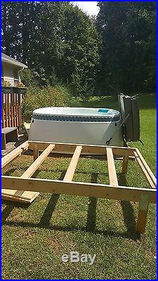 Spa Hot Tub Excellent Condition! $200 cover, $100 stairs, $100 foundation pavers