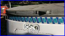 Spa Hot Tub Excellent Condition! $200 cover, $100 stairs, $100 foundation pavers