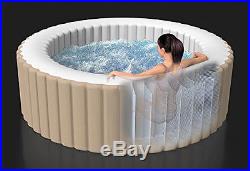 Spa Massage 4-Person Intex PureSpa 77 inch with Hard Water Treatment System