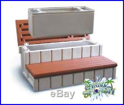 Spa Step Storage Step Hot Tub Step Premium Quality RV Steps By Confer Plastics