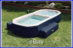 Spa bubble hot tub pool set massage inflatable jets hard-water temperature yard