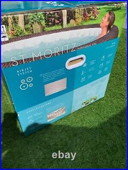 St Moritz Lay-Z-Spa Hot Tub 2021 NEW 60023 FREE Shipping UK Stock UK Plug