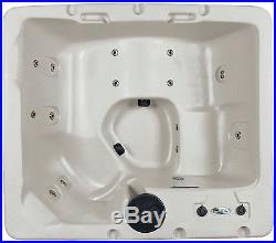 Strong Spas Spa Hot Tub Factory Refurbished Pre Owned Cyprus Glacier White