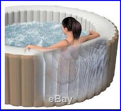Temporary Jacuzzi Hot Tub 77in Portable Bubble Massage Spa Insulated Cover Set