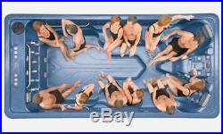 ThermoSpas Swim Spa Trainer Diamond Package w rowing accs & swimming tether