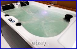 Two 2 Person DOUBLE LOUNGER Hydrotherapy Bathtub Hot Bath Tub Whirlpool SPA HOT