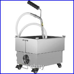 VEVOR 44 LBS Portable Fryer Oil Filter Cart Machine Commercial Filtration System