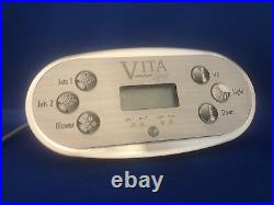 Vita Spa By Maax Spas Tp600 Topside With Overlay 6 Buttons (jet 1-2-blower)us/ce