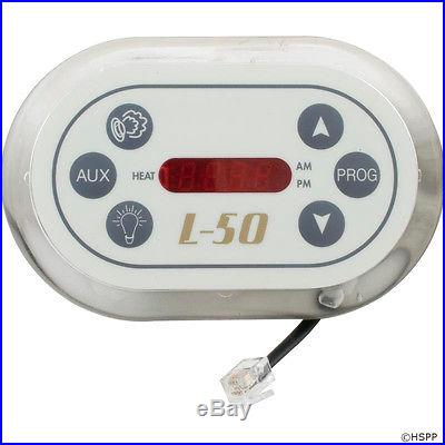 Vita Spa L-50 6 Button Topside Control Panel 0460098, 30460098